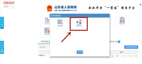 鄒城市人民政府 最新動態 開辦企業 公司簡易注銷登記網上申報流程
